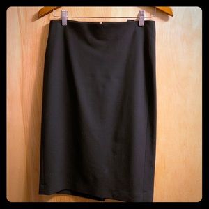 Theory NWT Black Pencil Skirt Size 0